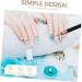 CORHAD 1 Set nail polisher nail polishing head nail sand bands manicure sanding bands professional nail drill nail drill bit pedicure sand belt Stainless Steel. Silicone. Quartz. Ceramics 7.1x5.7cm Picture 2 - Buy Online on SooperMarket.com