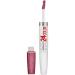 Maybelline Super Stay 24  2-Step Liquid Lipstick Makeup  Long Lasting Highly Pigmented Color with Moisturizing Balm  Frozen Rose  Mauve Pink  1 Count Steady Red 1 Count (Pack of 1)