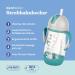 DentiStar Strohhalmbecher 260 ml - Baby Bottle with Dynamic Straw for 6 Months+ | Anti-Slip Design & Cleaning Brush | BPA Free Mint - International Shipping Available - Buy Online on SooperMarket.com