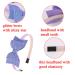 XIMA Bow Headbands for Girls - 10pcs Sequin Glitter Hair Bands for Kids - Stylish 3.5 Bow Accessories - Buy Online on SooperMarket.com