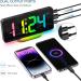 Ankilo Digital Alarm Clock for Deep Sleepers | RGB Color Changing Night Light & Charging Station | Bright LED Bedside Clock for Kids & Adults - Buy Online on SooperMarket.com