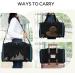 Zbrivier Soft Cat & Dog Carrier - Airline Approved, TSA Approved, Locking Zipper - Medium Black - Buy Online on SooperMarket.com