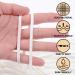 30 Yards 1/4 Inch White Elastic Band for Sewing Masks - Heavy Stretch Knit Braided Elastic - Buy Online on SooperMarket.com