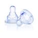 Nuby 2-Pack Three Flow Standard Neck Nipples - 2 Count | Buy Online - Buy Online on SooperMarket.com