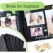 10x10 Inch DIY Scrapbook Album Black Hardcover Kraft 80 Pages - Family, Wedding, Anniversary, Baby First Memories - Black Paper Scrapbooking Album - Buy Online on SooperMarket.com