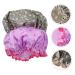 Healeved 2pcs Double-layer Satin-lined Shower Caps for Women - Peva Lining, Hair Drying Turban, Bathing Cap - Buy Online on SooperMarket.com