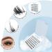 Lash Clusters 84 Pcs Individual Eyelash Extensions Thin Band Soft Frost D-Mix 8-16mm - Buy Online on SooperMarket.com