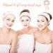 300 Count Disposable Spa Headbands - Non Woven Facial Hair Bands for Women - Elastic and Individually Packaged for Skin Care and Makeup - Sauna Supplies for Girls - Buy Online on SooperMarket.com