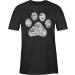 Shirtracer Men's T-Shirt - High Five Dog Paw Design | Perfect Gift for Dog Owners - Available in Black & 4XL - Buy Online on SooperMarket.com