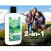 Biodegradable Camp Soap - 8 oz Bottle - Fresh & Salt Water Safe - Unscented Liquid Soap for Hands, Dishes, Clothing - Travel-Friendly & Eco-Friendly - Buy Online on SooperMarket.com
