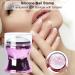 Bexdug Silicone Nail Stamp - Transparent Soft Nail Art Stamper & Scraper Set | DIY Manicure Tool | Clear Silicone Heads in Violet - Buy Online on SooperMarket.com