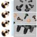 792PCS Colorful Safety Eyes and Noses for Amigurumi Crafts - Multicolored Assortment - Buy Online on SooperMarket.com
