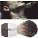 Professional Men's Shaving Brush - Portable Stainless Steel Handle for Home & Salon Use | Best Travel Razor Brush - Buy Online on SooperMarket.com