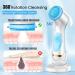 Facial Cleansing Brush Waterproof Deep Cleaning Exfoliation Rotating Spa Machine with 2 Speed Modes Electric Face Brush with 3 Replacement Brush Heads for Women (Blue) - Buy Online on SooperMarket.com