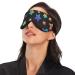 Haskirky Light Blocking Eye Mask - Adjustable for Men and Women | Perfect for Business Trips, Yoga, Meditation, Office Deep Sleep | Rainbow Stars Design - Buy Online on SooperMarket.com