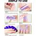 Kalolary Lavender Gel Nail Polish Strips - 20 Self-Adhesive Wraps with Nail File and Stick - Buy Online on SooperMarket.com