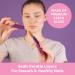 Premium Czech Glass Nail File with Case - Bona Fide Beauty Precision Manicure Tool - Smooth Surface Gold Violet Design - Buy Online on SooperMarket.com