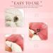 16 Piece Snap Pom Poms for Hats - Faux Fur Fluffy Removable Pom Poms with Snap Fastener - DIY Craft Knitting/Crochet Supplies - 8 Elegant Colors - Buy Online on SooperMarket.com