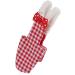 Buy Entatial Parrots Pilot Suit - Red Grid Waterproof Bird Tights for ARA & Budgies (L) - Perfect for Pet Protection - Buy Online on SooperMarket.com