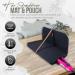 Glamza Hair Straightener Mat & Pouch - Made from Heat Resistant Safety Felt - Ideal for Home & Travel (Black (Pouchy)) - Buy Online on SooperMarket.com