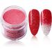 28g/Box Red & White Temperature Change Shine Glitter Dip Powder Nails | Long-lasting Dipping Nails - No UV Light Needed | UKA - Buy Online on SooperMarket.com