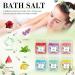 24 Set Bath Salts Bulk Eucalyptus Bubble Bath Spa Gift for Women | Relaxing Mineral Soak for Weddings Bridal Showers & Favors | Includes Thank You Cards & Organza Bags - Buy Online on SooperMarket.com