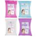 Face Wipes Variety Pack | 120 Micellar Wipes in 4 Packs Good for Makeup Removal and Gerneal Facial Cleansing 30 Collagen Retinol Micellar & Hyaluronic Acid Wipes | Dr. Wellness Collagen Retinol Micellar and Hyalu...