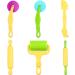 Kare & Kind 6pc Smart Dough Tools Kit - Rollers and Cutters Set for Creative Play - Buy Online on SooperMarket.com