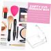 MUSISALY 4pcs Transparent Square Mini Eyeshadow Box Eyeshadow Palettes Small Makeup Palettes Cosmetic Palettes Empty Eyeshadow Pans Small Cosmetic Pans Empty Pans for Eyeshadow Lip Balm Pan - Buy Online on SooperMarket.com