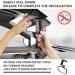 360 Rotatable Car Mirror Baby Rear View for Rear Seat Safety (12.9 * 6.5cm) - Buy Online on SooperMarket.com