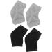 Buy MILISTEN Gel Heel Socks - Moisturizing Spa Socks for Cracked Heels | Silicone Aloe Vera Lining | Unisex Sleep Socks - Buy Online on SooperMarket.com
