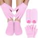 Dacvgog Moisturizing Gloves Set Care Heel Moisturizer Treatment Soft and Cotton for Hard and Cracked Skin