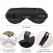 Adjustable Light Blocking Eye Mask for Deep Sleep | Haskirky | Men and Women | Ideal for Travel, Yoga, Meditation - Buy Online on SooperMarket.com