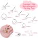 Hypoallergenic Stainless Steel Earring Making Kit - 1650pcs Posts, Backs, Studs, Jump Rings for DIY Jewelry - Buy Online on SooperMarket.com
