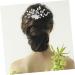 ABOOFAN Hair Jewelry Hair Accessories Hair Styling Accessories Wedding Hair Clip Fairy Jewelry for Women Hanfu Hair Comb Pearl Bride - Buy Online on SooperMarket.com