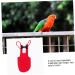 Iplusmile Parrot Suit - Bird Windula Accessories for Home Birds | Pet Needs & Clothing for Bird Lovers | Red Set - Buy Online on SooperMarket.com