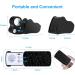 2 Pack Illuminated Jewelers Loupe 30X 60X 90X Portable Eye Loupe Magnifier Lighted Magnifying Glass with Bright LED Light for Jewelry Coins Gems Stamps Watches Rocks Black - Buy Online on SooperMarket.com