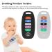 Soothing Silicone Teething Toys - 2Pcs Hanging Remote Control Shape Chew Toys 10x5cm - Buy Online on SooperMarket.com