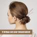 10 Pieces Leopard Print Acetate Hair Sticks - Vintage Styling for Women - Tortoise Shell Hairpins - Long Hair Accessories with Flannelette Bag - Buy Online on SooperMarket.com