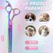 DRGSKL Chunker Scissors for Dogs - Professional Thin Blender Scissors for Medium & Large Pets - Japanese Stainless Steel 440C - Rainbow Finish - Buy Online on SooperMarket.com