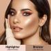 Contouring Stick Set - 2 PCs Cream Bronzer & Highlighter | Long-lasting Makeup for Face & Neck (Light Medium) - Buy Online on SooperMarket.com