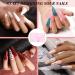 Professional Acrylic Nail Kit - 12 Glitter Colors, Liquid, Brush & Tools - DIY Manicure Set for Beginners and Salons - Buy Online on SooperMarket.com