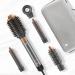 webeauty 5-in-1 Hair Dryer Brush - Professional Hot Air Brush for Fast Drying Curling and Straightening - Ceramic Coating & Negative Ion Technology - 110000 RPM (Grey/Gold - Buy Online on SooperMarket.com