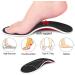 Orthotic Insoles for Heel Pain Relief - Comfortable Plantar Fasciitis Support for Men & Women - Black Orthopedic Insoles for Flat Feet - Buy Online on SooperMarket.com