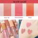 Soft Cream Blush: 3 Colors Liquid Matte Blush & Lip Paint - Long-Wearing Cheek & Lip Tint for a Weightless, Natural Hazy Look - Buy Online on SooperMarket.com