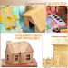 200 Pcs Natural Wooden Craft Sticks - 4.5 Ice Cream Popsicle - Food Grade, DIY Kids Crafting & Stirring - Buy Online on SooperMarket.com