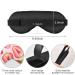 Haskirky Light Blocking Eye Mask for Men and Women - Breathable & Adjustable Travel, Yoga, Meditation, Office - Red Strawberry - Buy Online on SooperMarket.com
