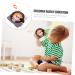 Ibasenice 4-Piece Fabric Book Set | Soft Black & White Learning Toys for Babies & Toddlers | Peach Skin Baby Books - Buy Online on SooperMarket.com