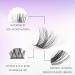 Cluster Lashes DIY Extensions 72 Clusters | 10-16mm Length | Soft Natural False Eyelashes | Reusable | Wide Stem | Makeup at Home - OP22 - Buy Online on SooperMarket.com