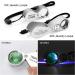 Wanapure Metal Jewelry Loop Magnifier with LED Light - 10x & 40x Pocket Illuminated Magnifying Glass for Gems, Rocks - Includes Drawstring Bag and Adjustable Lanyard - Buy Online on SooperMarket.com